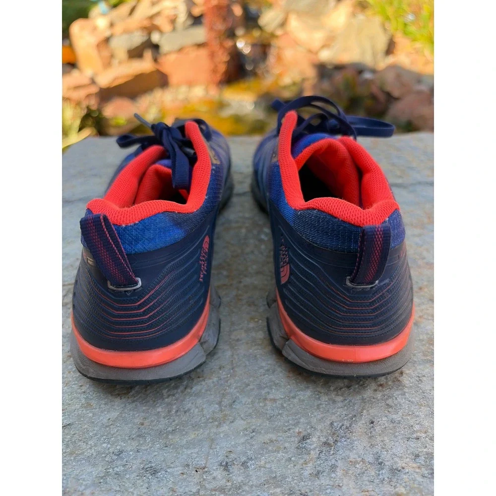 The North Face Litewave‎ Ampere Womens 7.5 Blue Orange Training Shoes NF00CXU1